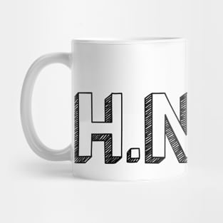 H.N.I.C / / Typography Design Mug